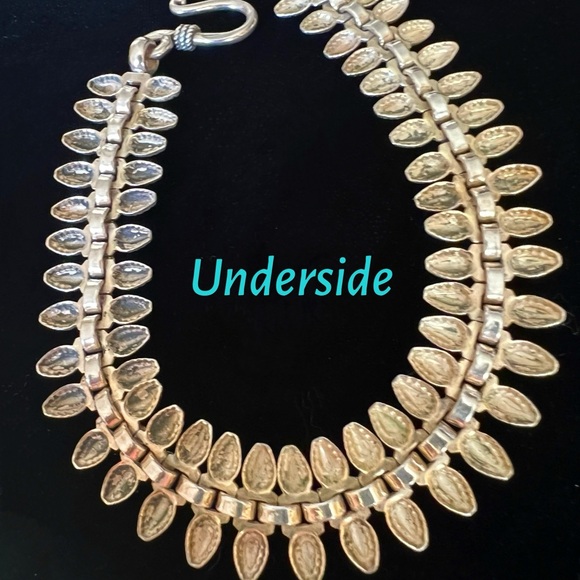 Handcrafted Oxidized Silver Centipede Design Bracelet - Picture 3 of 5